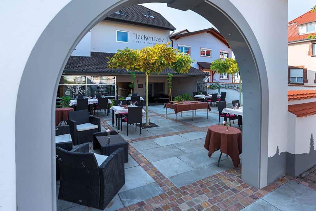Self Checkin Hotel Heckenrose Lorin Ringsheim Exteriér fotografie